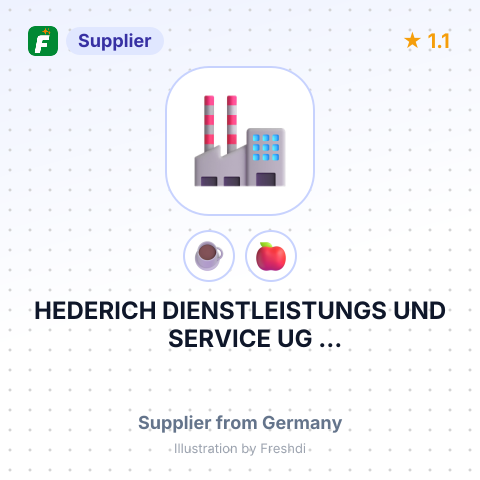 HEDERICH DIENSTLEISTUNGS UND SERVICE UG (HAFTUNGSBESCHRÄNKT) – summary card, no photo uploaded yet