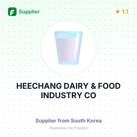 HEECHANG DAIRY & FOOD INDUSTRY CO – summary card, no photo uploaded yet