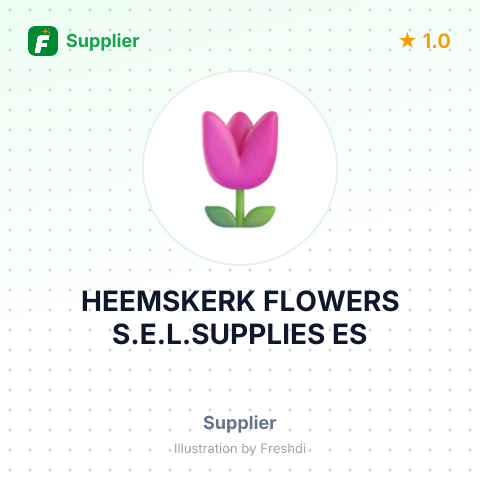 HEEMSKERK FLOWERS S.E.L.SUPPLIES ES – summary card, no photo uploaded yet