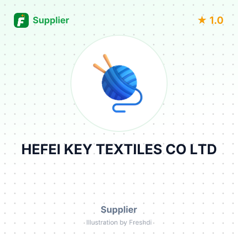 HEFEI KEY TEXTILES CO LTD – summary card, no photo uploaded yet