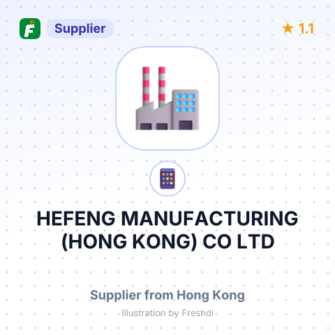 HEFENG MANUFACTURING (HONG KONG) CO LTD – summary card, no photo uploaded yet