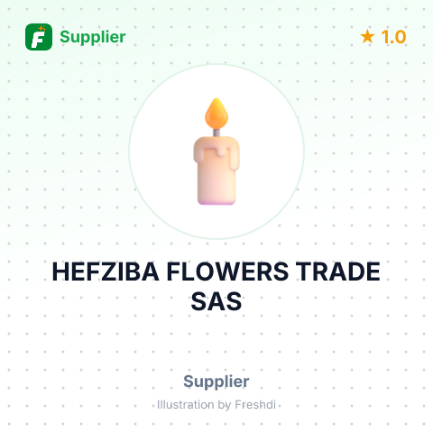 HEFZIBA FLOWERS TRADE SAS – summary card, no photo uploaded yet