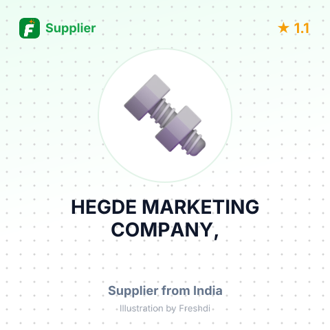 HEGDE MARKETING COMPANY, – summary card, no photo uploaded yet