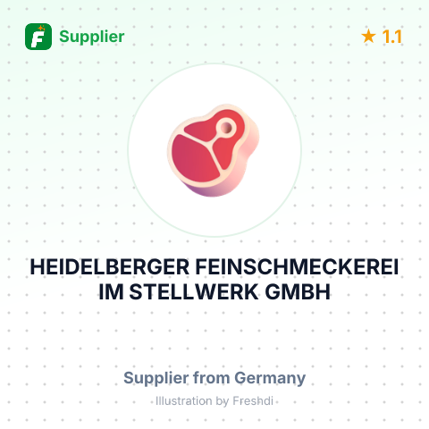HEIDELBERGER FEINSCHMECKEREI IM STELLWERK GMBH – summary card, no photo uploaded yet
