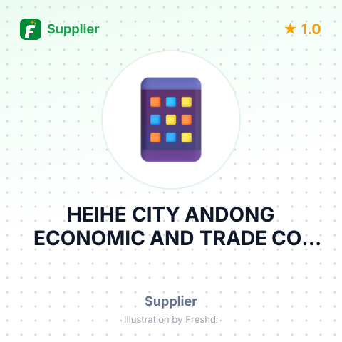 HEIHE CITY ANDONG ECONOMIC AND TRADE CO. LTD – summary card, no photo uploaded yet