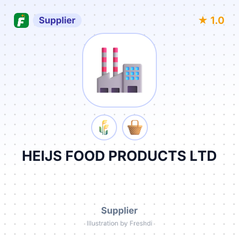 HEIJS FOOD PRODUCTS LTD – summary card, no photo uploaded yet