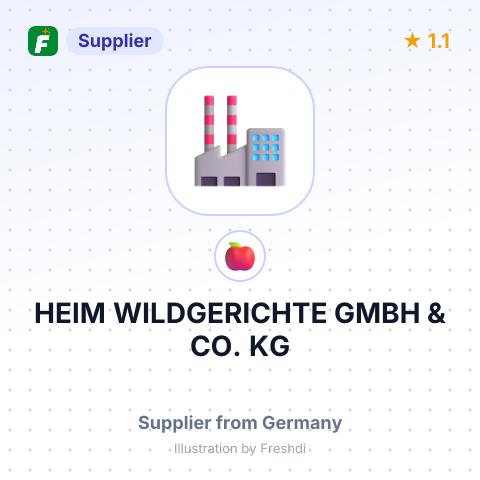HEIM WILDGERICHTE GMBH & CO. KG – summary card, no photo uploaded yet