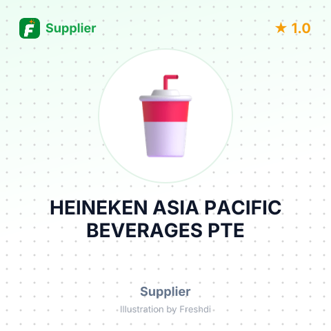HEINEKEN ASIA PACIFIC BEVERAGES PTE – summary card, no photo uploaded yet