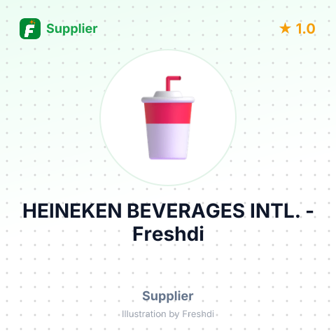 HEINEKEN BEVERAGES INTL. – summary card, no photo uploaded yet