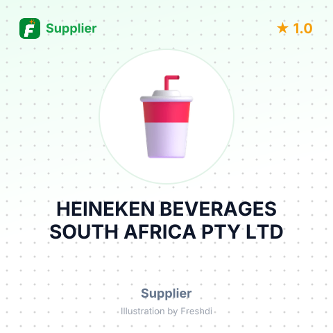 HEINEKEN BEVERAGES SOUTH AFRICA PTY LTD – summary card, no photo uploaded yet