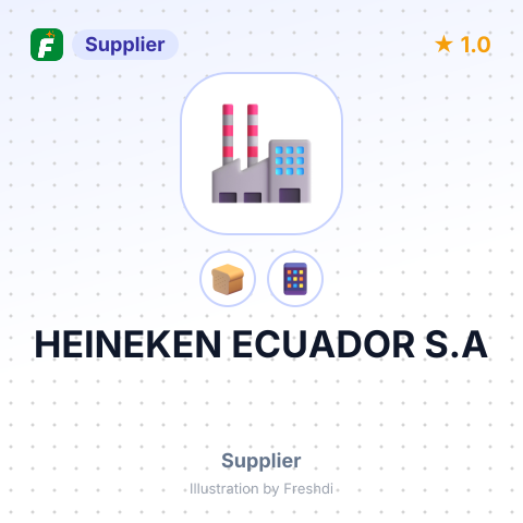 HEINEKEN ECUADOR S.A – summary card, no photo uploaded yet