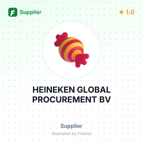 HEINEKEN GLOBAL PROCUREMENT BV – summary card, no photo uploaded yet