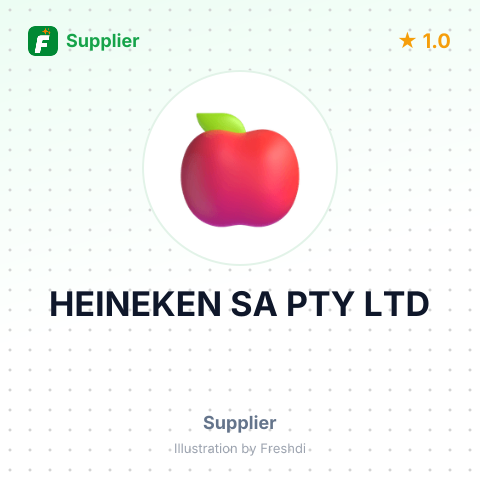 HEINEKEN SA PTY LTD – summary card, no photo uploaded yet