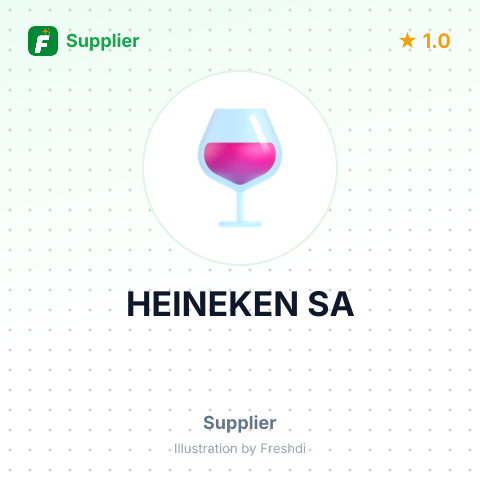 HEINEKEN SA – summary card, no photo uploaded yet