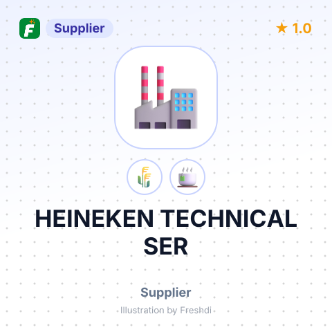 HEINEKEN TECHNICAL SER – summary card, no photo uploaded yet