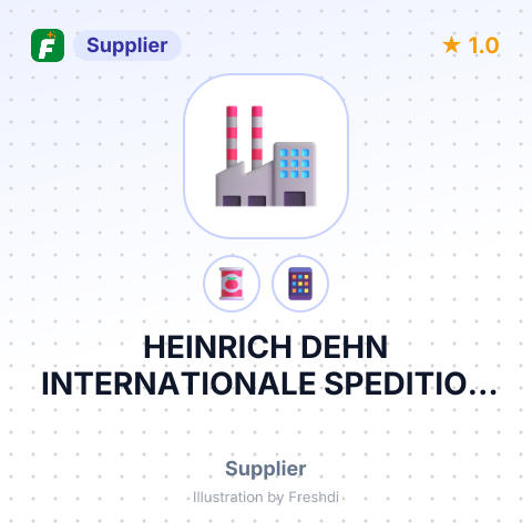 HEINRICH DEHN INTERNATIONALE SPEDITION GMBH – summary card, no photo uploaded yet