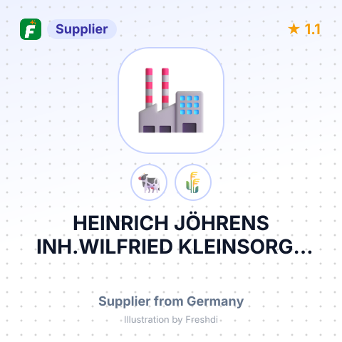 HEINRICH JÖHRENS INH.WILFRIED KLEINSORGE E.K – summary card, no photo uploaded yet