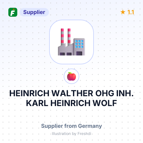 HEINRICH WALTHER OHG INH. KARL HEINRICH WOLF – summary card, no photo uploaded yet