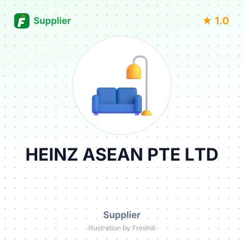 HEINZ ASEAN PTE LTD – summary card, no photo uploaded yet