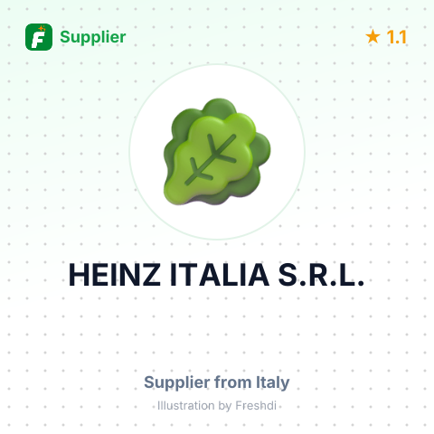 HEINZ ITALIA S.R.L. – summary card, no photo uploaded yet