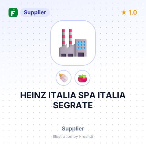 HEINZ ITALIA SPA ITALIA SEGRATE – summary card, no photo uploaded yet