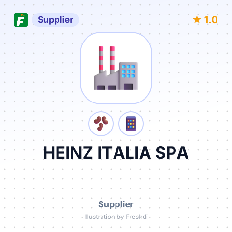 HEINZ ITALIA SPA – summary card, no photo uploaded yet