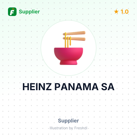 HEINZ PANAMA SA – summary card, no photo uploaded yet