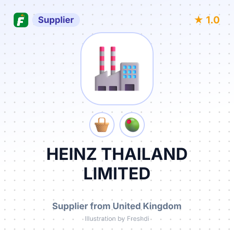 HEINZ THAILAND LIMITED – summary card, no photo uploaded yet