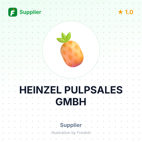 HEINZEL PULPSALES GMBH – summary card, no photo uploaded yet