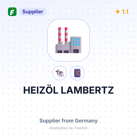 HEIZÖL LAMBERTZ – summary card, no photo uploaded yet