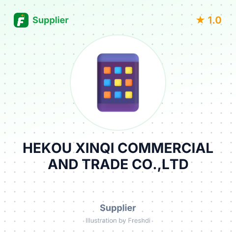 HEKOU XINQI COMMERCIAL AND TRADE CO.,LTD – summary card, no photo uploaded yet