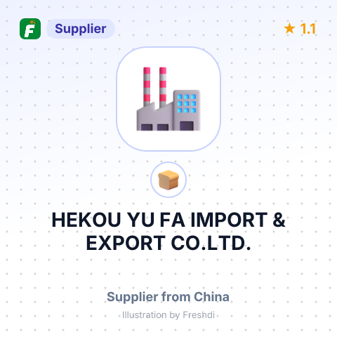HEKOU YU FA IMPORT & EXPORT CO.LTD. – summary card, no photo uploaded yet