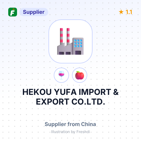 HEKOU YUFA IMPORT & EXPORT CO.LTD. – summary card, no photo uploaded yet