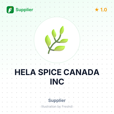 HELA SPICE CANADA INC – summary card, no photo uploaded yet