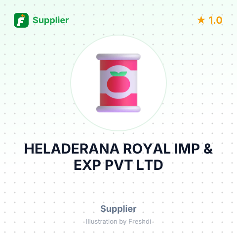 HELADERANA ROYAL IMP & EXP PVT LTD – summary card, no photo uploaded yet
