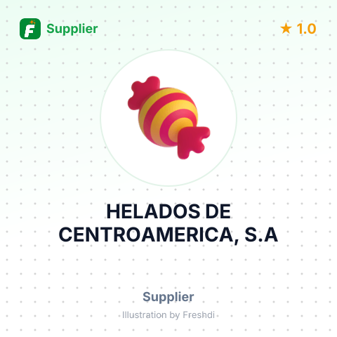 HELADOS DE CENTROAMERICA, S.A – summary card, no photo uploaded yet
