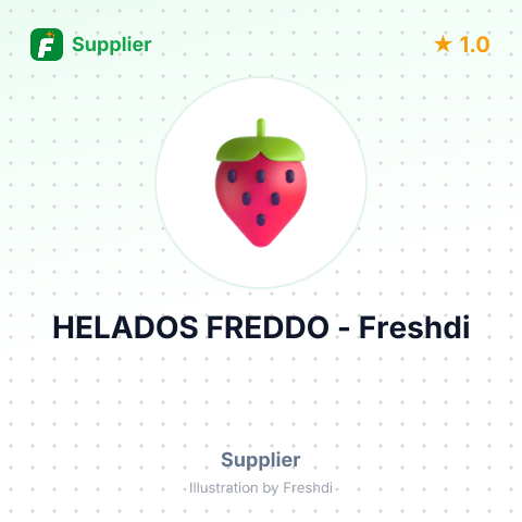 HELADOS FREDDO – summary card, no photo uploaded yet