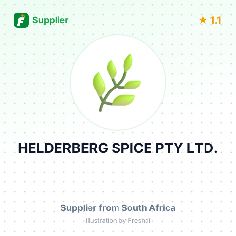 HELDERBERG SPICE PTY LTD. – summary card, no photo uploaded yet