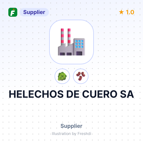 HELECHOS DE CUERO SA – summary card, no photo uploaded yet