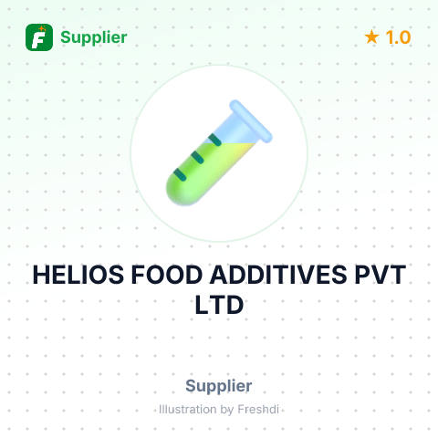 HELIOS FOOD ADDITIVES PVT LTD – summary card, no photo uploaded yet