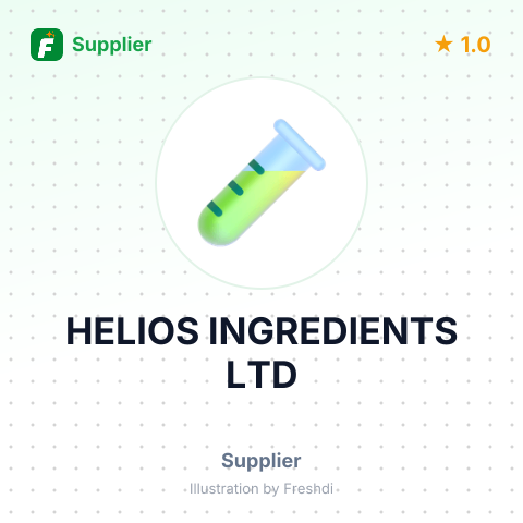 HELIOS INGREDIENTS LTD – summary card, no photo uploaded yet