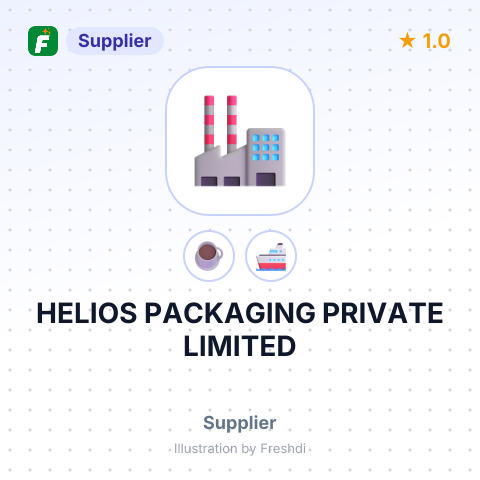 HELIOS PACKAGING PRIVATE LIMITED – summary card, no photo uploaded yet