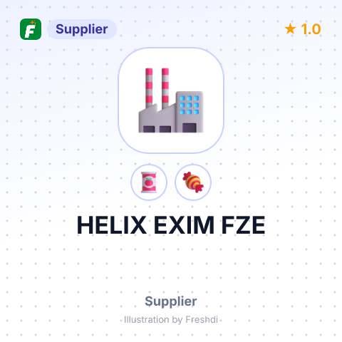 HELIX EXIM FZE – summary card, no photo uploaded yet