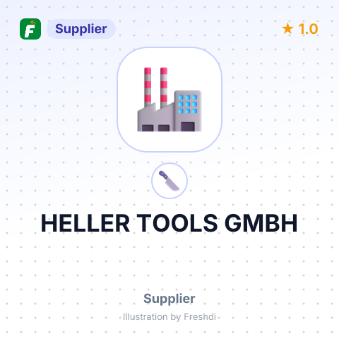 HELLER TOOLS GMBH – summary card, no photo uploaded yet