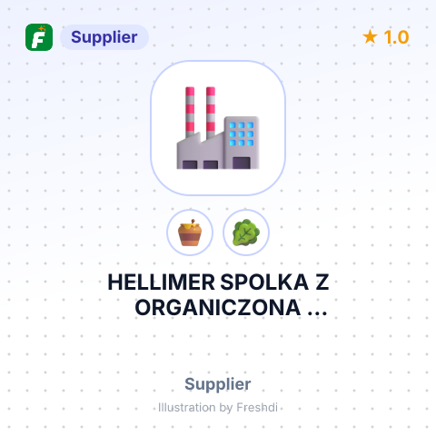 HELLIMER SPOLKA Z ORGANICZONA ODPOWIEDZIALNOSCIA – summary card, no photo uploaded yet