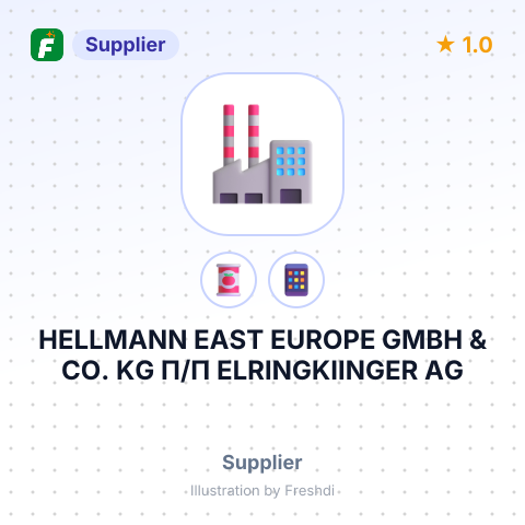 HELLMANN EAST EUROPE GMBH & CO. KG П/П ELRINGKIINGER AG – summary card, no photo uploaded yet