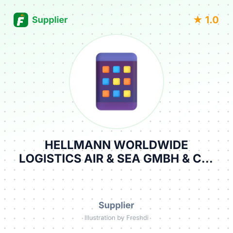 HELLMANN WORLDWIDE LOGISTICS AIR & SEA GMBH & CO. KG – summary card, no photo uploaded yet