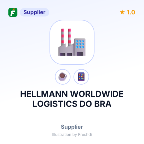 HELLMANN WORLDWIDE LOGISTICS DO BRA – summary card, no photo uploaded yet