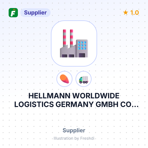 HELLMANN WORLDWIDE LOGISTICS GERMANY GMBH CO. KG – summary card, no photo uploaded yet