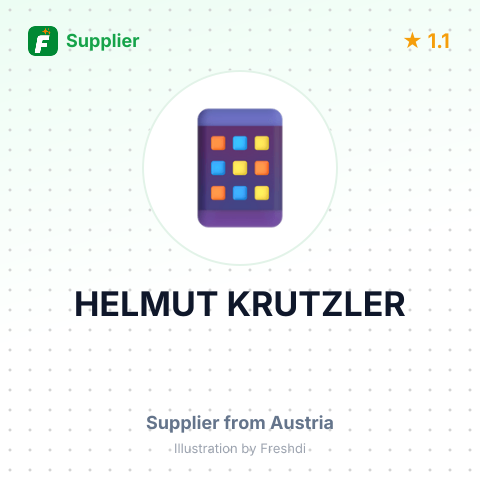 HELMUT KRUTZLER – summary card, no photo uploaded yet
